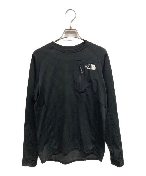 THE NORTH FACE（ザ ノース フェイス）THE NORTH FACE (ザ ノース フェイス) Expedition Dry Dot Crew ブラック サイズ:Ｓの古着・服飾アイテム