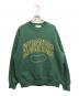 atmos（アトモス）の古着「Vintage college logo Crew Sweatshirt」｜グリーン