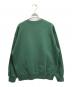 atmos (アトモス) Vintage college logo Crew Sweatshirt グリーン サイズ:L：8000円