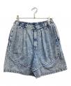 ）の古着「Piping Line Denim Shorts」｜ネイビー