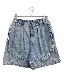 ATMOS（アトモス）の古着「Piping Line Denim Shorts」｜ネイビー