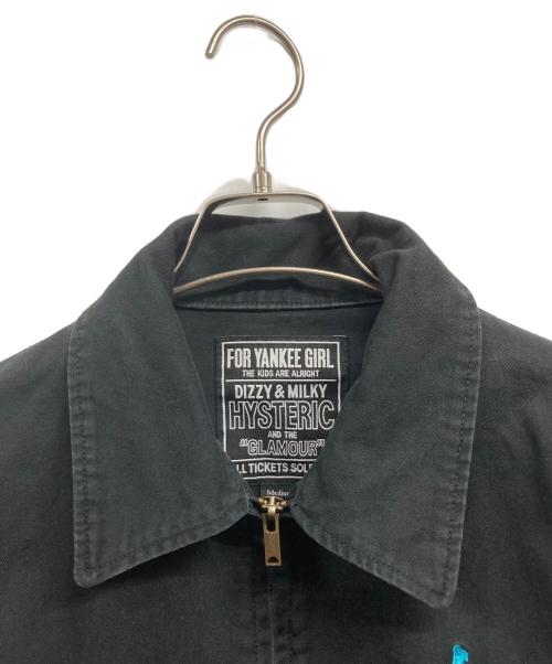 Hysteric Glamour（ヒステリックグラマー）Hysteric Glamour (ヒステリックグラマー) WOMAN IN CIRCLE スポーツジャケット ブラック サイズ:Mの古着・服飾アイテム