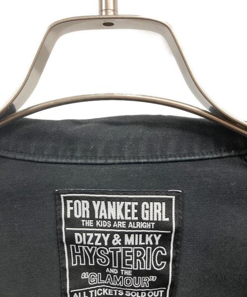 Hysteric Glamour（ヒステリックグラマー）Hysteric Glamour (ヒステリックグラマー) WOMAN IN CIRCLE スポーツジャケット ブラック サイズ:Mの古着・服飾アイテム