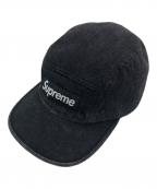 SUPREMEシュプリーム）の古着「denim camp cap」｜ブラック