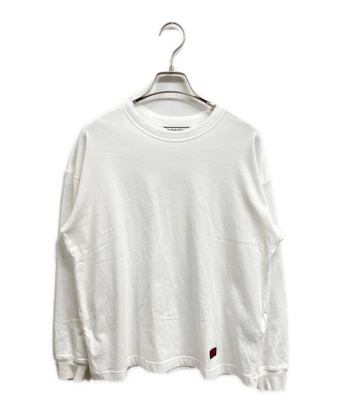 Onitsuka Tiger（オニツカタイガー）Onitsuka Tiger (オニツカタイガー) LONG SLEEVED TEE ホワイト サイズ:XSの古着・服飾アイテム