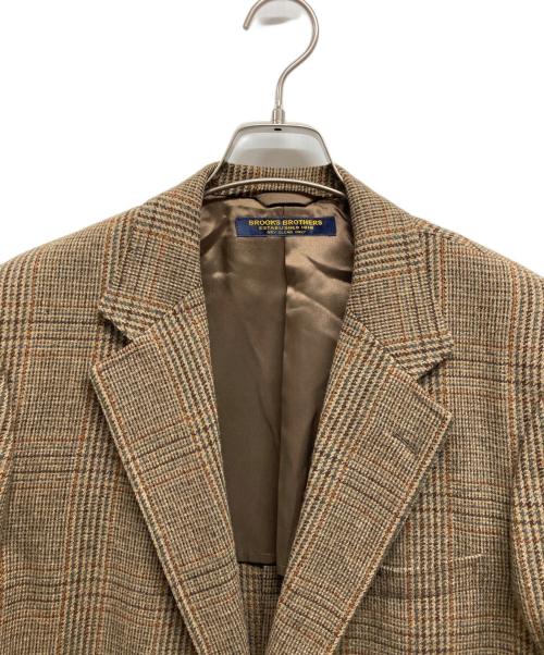 BROOKS BROTHERS（ブルックスブラザーズ）BROOKS BROTHERS (ブルックスブラザーズ) アルパカ混ウールテーラードジャケット ブラウン サイズ:AB7の古着・服飾アイテム