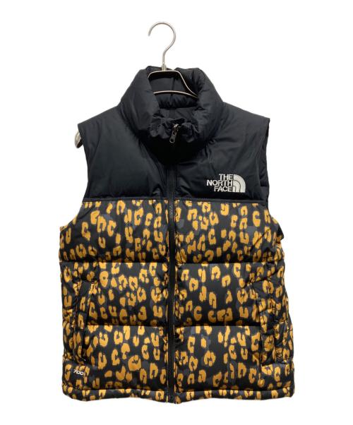 THE NORTH FACE（ザ ノース フェイス）THE NORTH FACE (ザ ノース フェイス) 1996 RETRO NUPTSE DOWN VEST ブラック×ベージュ サイズ:Sの古着・服飾アイテム