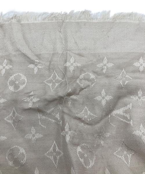 LOUIS VUITTON（ルイ ヴィトン）LOUIS VUITTON (ルイ ヴィトン) 大判ストール アイボリーの古着・服飾アイテム