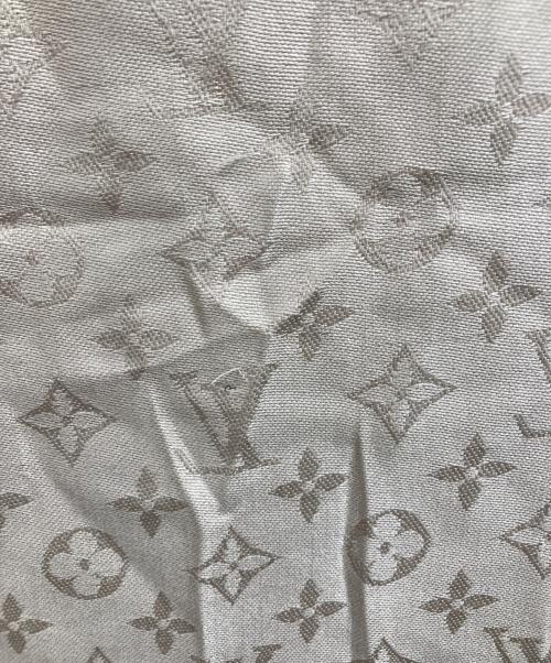 LOUIS VUITTON（ルイ ヴィトン）LOUIS VUITTON (ルイ ヴィトン) 大判ストール アイボリーの古着・服飾アイテム