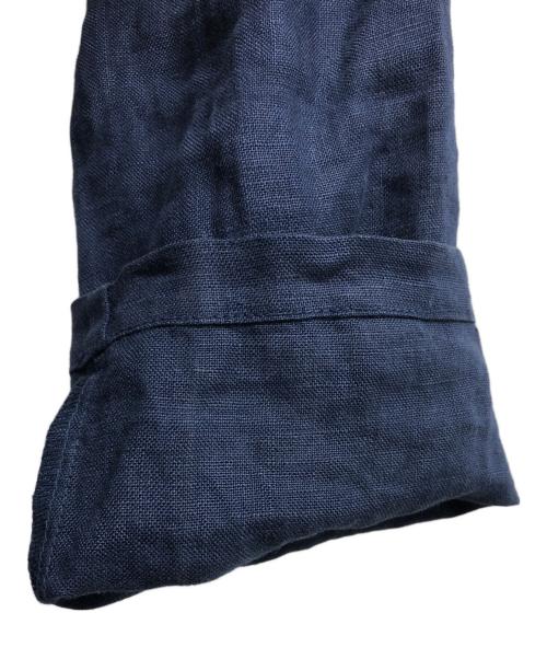 nest Robe（ネストローブ）nest Robe (ネストローブ) リネンブラウスワンピース ネイビー サイズ:freeの古着・服飾アイテム