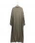 RIM.ARK (リムアーク) Gloss maxi shirt dress ベージュ サイズ:ＦＲＥＥ：8000円