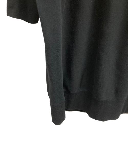 HYKE（ハイク）HYKE (ハイク) スウェットワンピース ブラック サイズ:1の古着・服飾アイテム