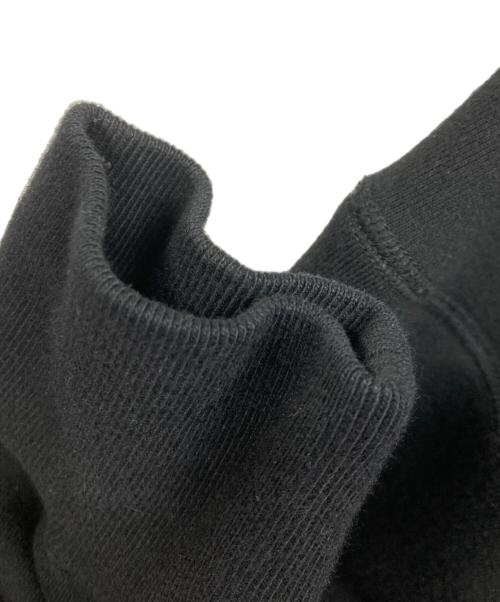 HYKE（ハイク）HYKE (ハイク) スウェットワンピース ブラック サイズ:1の古着・服飾アイテム