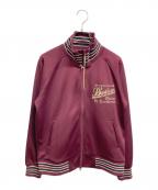 STUDIO D'ARTISANステュディオダルチザン）の古着「トラックジャケット」｜バーガンディー