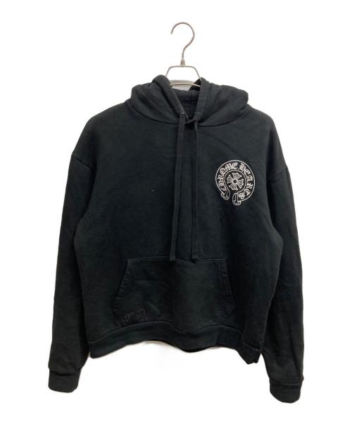 CHROME HEARTS（クロムハーツ）CHROME HEARTS (クロムハーツ) ホースシューパーカー ブラック サイズ:Sの古着・服飾アイテム