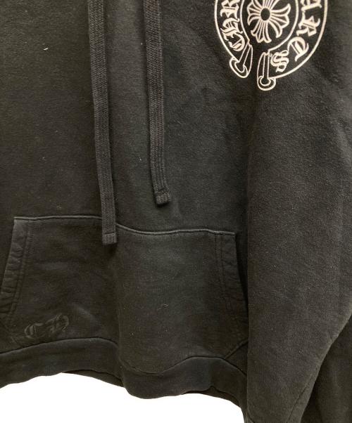 CHROME HEARTS（クロムハーツ）CHROME HEARTS (クロムハーツ) ホースシューパーカー ブラック サイズ:Sの古着・服飾アイテム