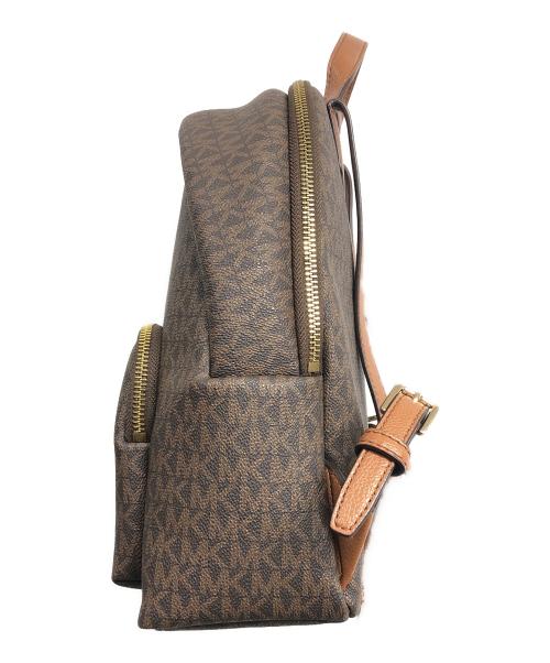 MICHAEL KORS（マイケル・コース）MICHAEL KORS (マイケル・コース) MD BACKPACK ブラウンの古着・服飾アイテム