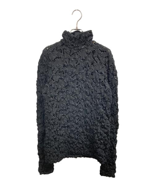 BOTTEGA VENETA（ボッテガベネタ）BOTTEGA VENETA (ボッテガベネタ) 21AW タートルネックカットソー ブラック サイズ:Mの古着・服飾アイテム