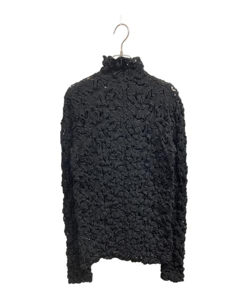 BOTTEGA VENETA（ボッテガベネタ）BOTTEGA VENETA (ボッテガベネタ) 21AW タートルネックカットソー ブラック サイズ:Mの古着・服飾アイテム