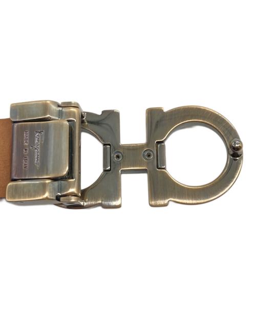 Ferragamo（フェラガモ）Ferragamo (フェラガモ) レオパード柄 ガンチーニベルトの古着・服飾アイテム