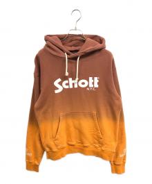 Schott（ショット）の古着「プルオーバーパーカー」｜ブラウン