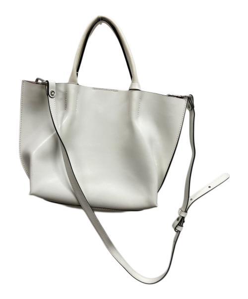GIANNI CHIARINI（ジャンニ キアリーニ）GIANNI CHIARINI (ジャンニ キアリーニ) 2WAYバッグ ホワイトの古着・服飾アイテム