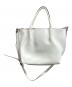 GIANNI CHIARINI (ジャンニ キアリーニ) 2WAYバッグ ホワイト：6000円