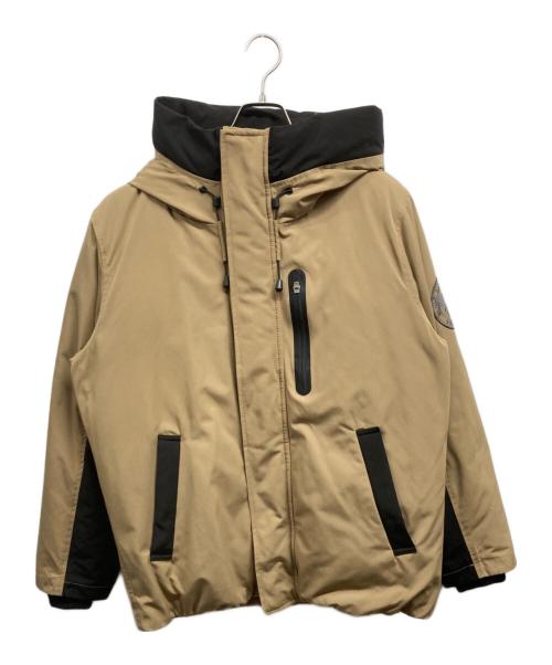 AVIREX（アヴィレックス）AVIREX (アヴィレックス) ミリタリーファンクションダウン ベージュ サイズ:Lの古着・服飾アイテム