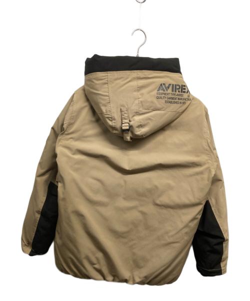 AVIREX（アヴィレックス）AVIREX (アヴィレックス) ミリタリーファンクションダウン ベージュ サイズ:Lの古着・服飾アイテム