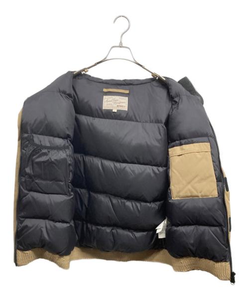 AVIREX（アヴィレックス）AVIREX (アヴィレックス) ミリタリーファンクションダウン ベージュ サイズ:Lの古着・服飾アイテム