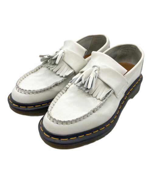 Dr.Martens（ドクターマーチン）Dr.Martens (ドクターマーチン) ADRIANタッセルローファー ホワイト サイズ:UK5の古着・服飾アイテム