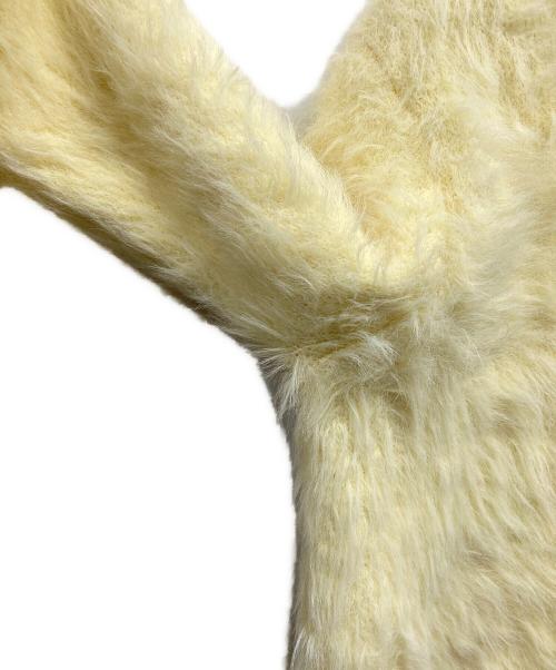 FRED PERRY（フレッドペリー）FRED PERRY (フレッドペリー) シャギーニットカーディガン イエロー サイズ:UK10の古着・服飾アイテム