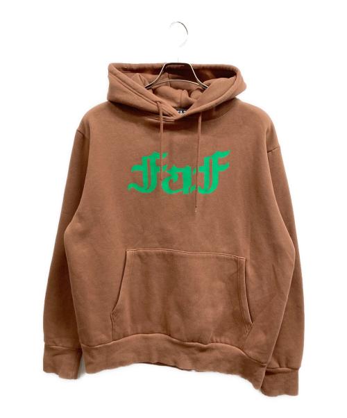 FAF（エフエーエフ）FAF (エフエーエフ) プルオーバーパーカー ブラウン サイズ:Lの古着・服飾アイテム
