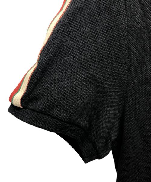 GUCCI（グッチ）GUCCI (グッチ) Stretch Cotton Piquet Polo ブラック サイズ:Sの古着・服飾アイテム