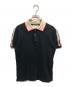 GUCCI（グッチ）の古着「Stretch Cotton Piquet Polo」｜ブラック