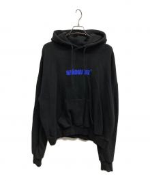 HANGOVERS CLOTHES（ハングオーバーズ クロージズ）の古着「プルオーバーパーカー」｜ブラック