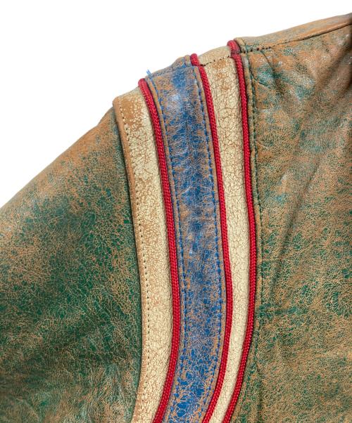 AVIREX（アヴィレックス）AVIREX (アヴィレックス) 90s スタジャン グリーン サイズ:Mの古着・服飾アイテム