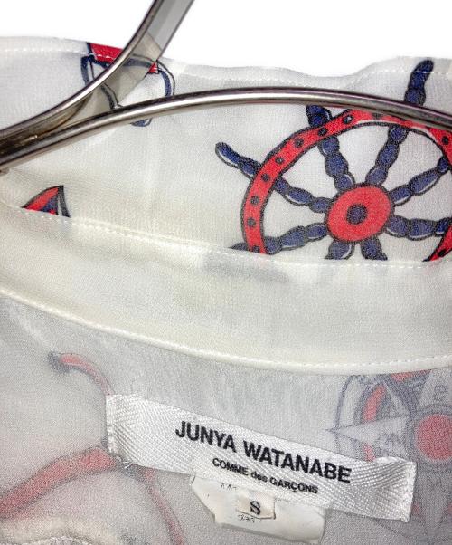 JUNYA WATANABE COMME des GARCONS（(ジュンヤワタナベ コムデギャルソン）JUNYA WATANABE COMME des GARCONS ((ジュンヤワタナベ コムデギャルソン) Layered Patterned Dress ホワイト サイズ:Sの古着・服飾アイテム