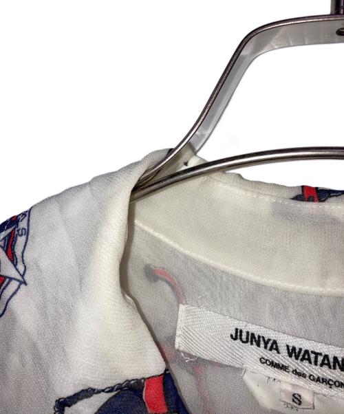 JUNYA WATANABE COMME des GARCONS（(ジュンヤワタナベ コムデギャルソン）JUNYA WATANABE COMME des GARCONS ((ジュンヤワタナベ コムデギャルソン) Layered Patterned Dress ホワイト サイズ:Sの古着・服飾アイテム