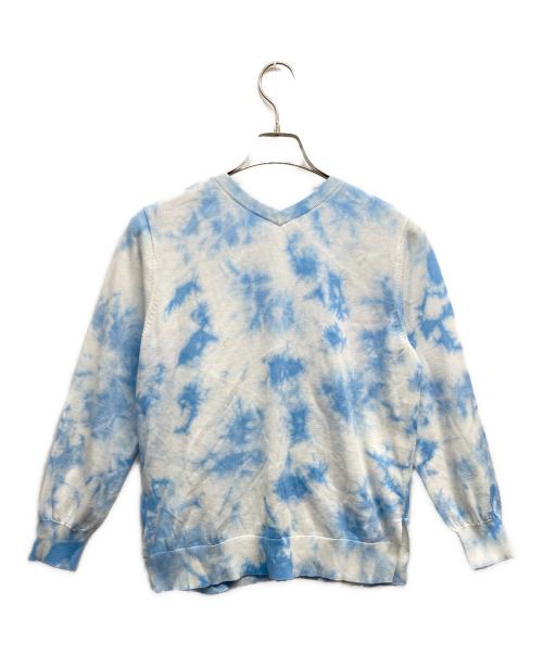 ZUCCA（ズッカ）ZUCCA (ズッカ) ムラ染めニット ブルー サイズ:M 未使用品の古着・服飾アイテム