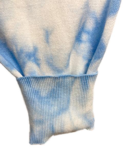 ZUCCA（ズッカ）ZUCCA (ズッカ) ムラ染めニット ブルー サイズ:M 未使用品の古着・服飾アイテム