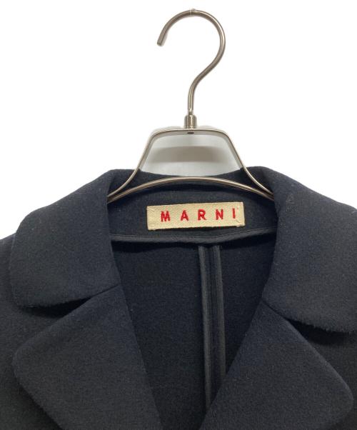 MARNI（マルニ）MARNI (マルニ) Pコート ブラック サイズ:40の古着・服飾アイテム