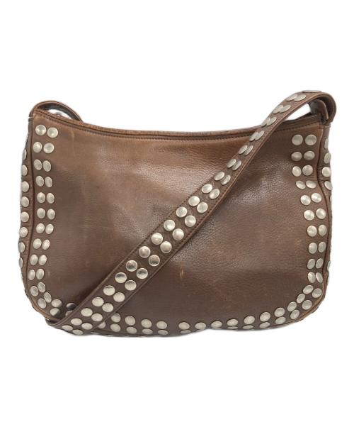 MARNI（マルニ）MARNI (マルニ) レザーバッグ ブラウンの古着・服飾アイテム