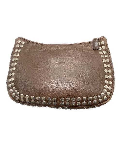 MARNI（マルニ）MARNI (マルニ) レザーバッグ ブラウンの古着・服飾アイテム