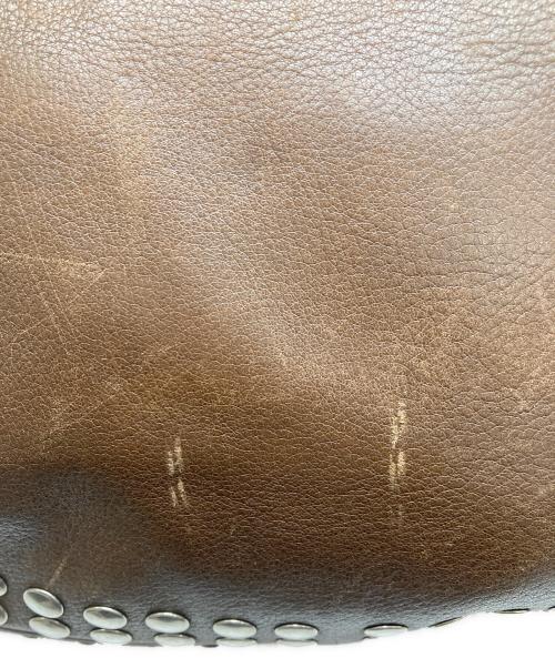 MARNI（マルニ）MARNI (マルニ) レザーバッグ ブラウンの古着・服飾アイテム