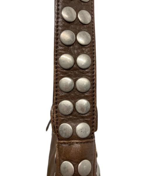 MARNI（マルニ）MARNI (マルニ) レザーバッグ ブラウンの古着・服飾アイテム