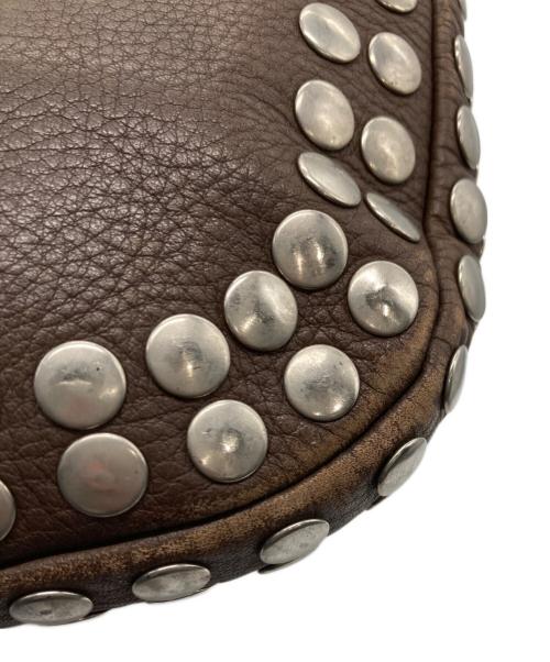 MARNI（マルニ）MARNI (マルニ) レザーバッグ ブラウンの古着・服飾アイテム