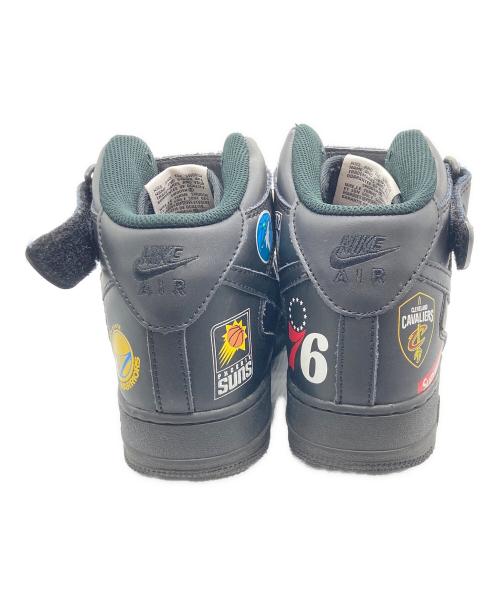 NIKE（ナイキ）NIKE (ナイキ) Supreme (シュプリーム) NBA AIR FORCE 1 MID 07 ハイカットスニーカー ブラック サイズ:US9の古着・服飾アイテム