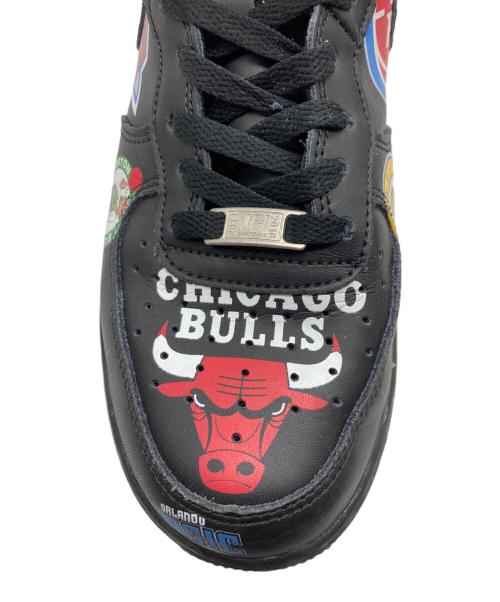 NIKE（ナイキ）NIKE (ナイキ) Supreme (シュプリーム) NBA AIR FORCE 1 MID 07 ハイカットスニーカー ブラック サイズ:US9の古着・服飾アイテム