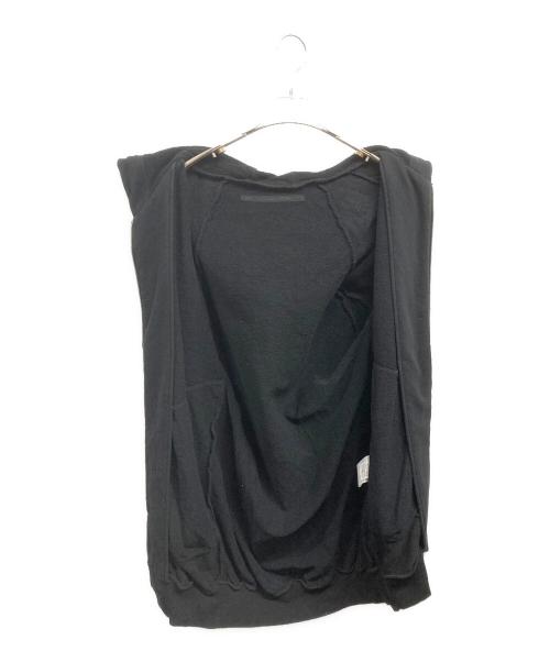 JULIUS（ユリウス）JULIUS (ユリウス) ロングジップフーディ ブラック サイズ:1の古着・服飾アイテム